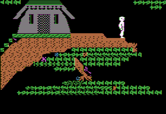 screenshot of C64 Below The Root